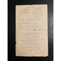 Manuscris Inedit Poezie...