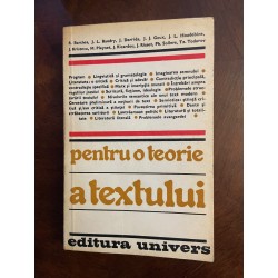 Pentru o Teorie a TEXTULUI...