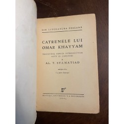 Catrenele lui Omar Khayyam...