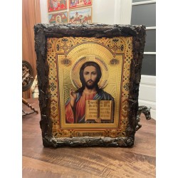 Icoană masivă Iisus Hristos...