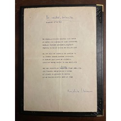 Manuscris poezie NICHITA...