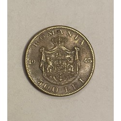 Monedă 500 lei 1945 Regele...