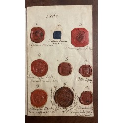 Registru Heraldic 1864 cu...